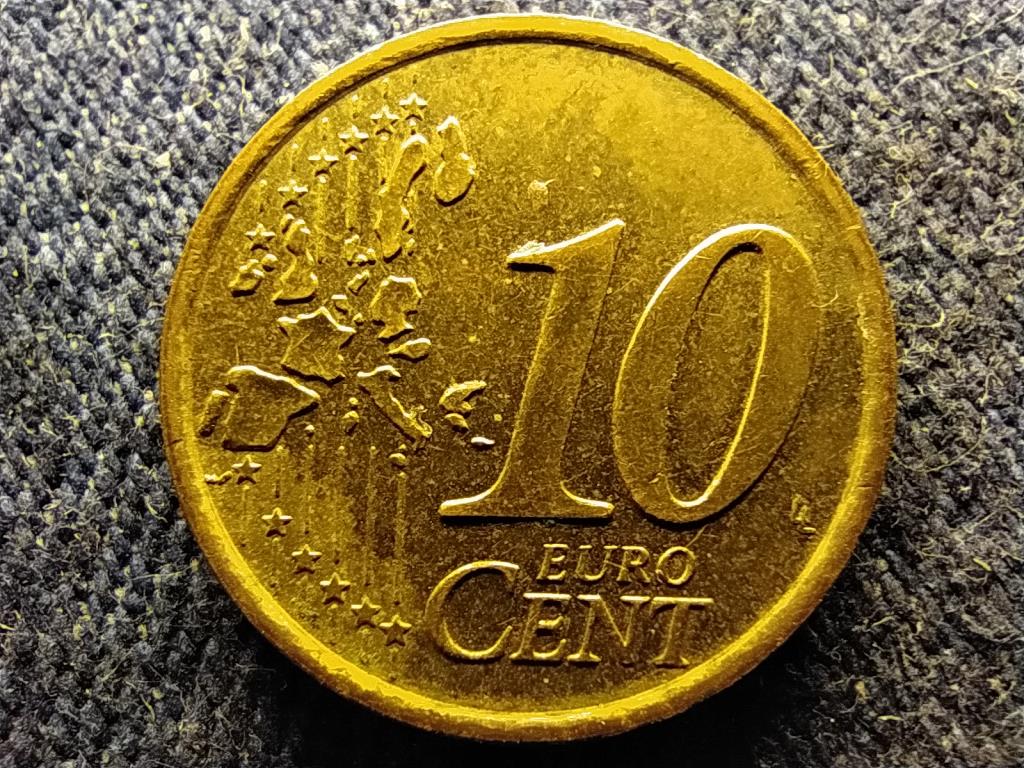 Olaszország 10 eurocent 2002 R