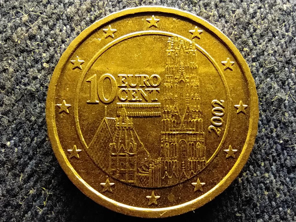 Ausztria 10 eurocent 2002 