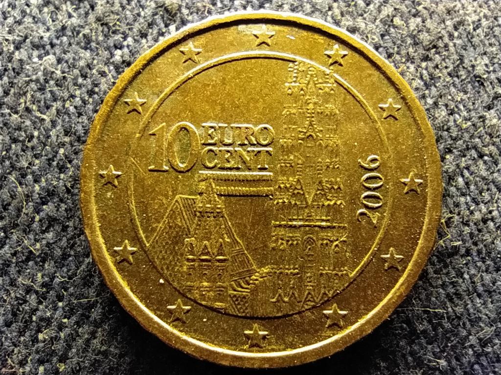 Ausztria 10 eurocent 2006 
