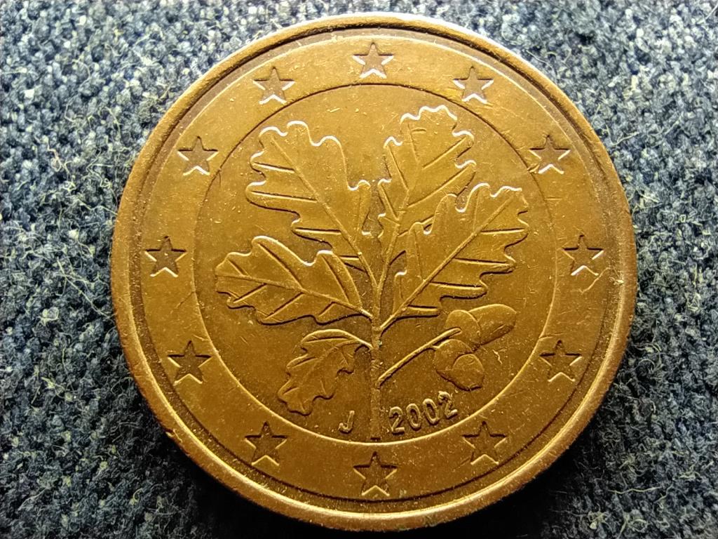 Németország 5 euro cent 2002 J 