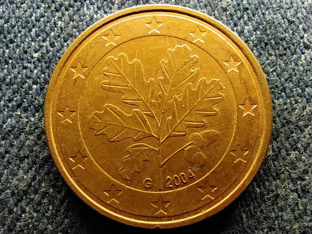 Németország 5 euro cent 2004 G 