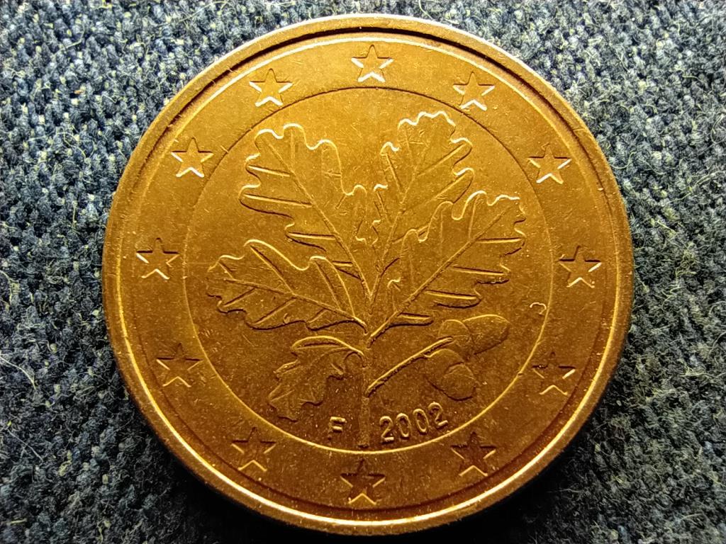 Németország 5 euro cent 2002 F 