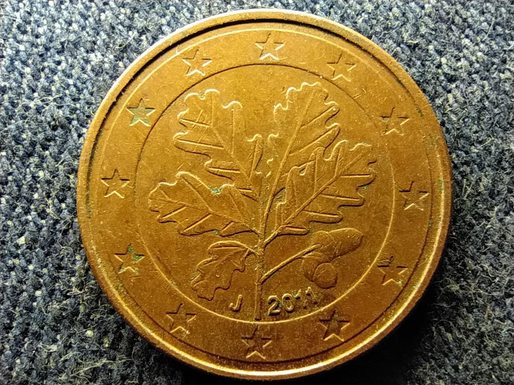 Németország 5 euro cent 2011 J 