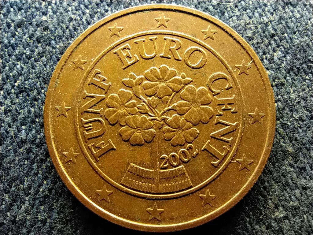 Ausztria 5 eurocent 2002 