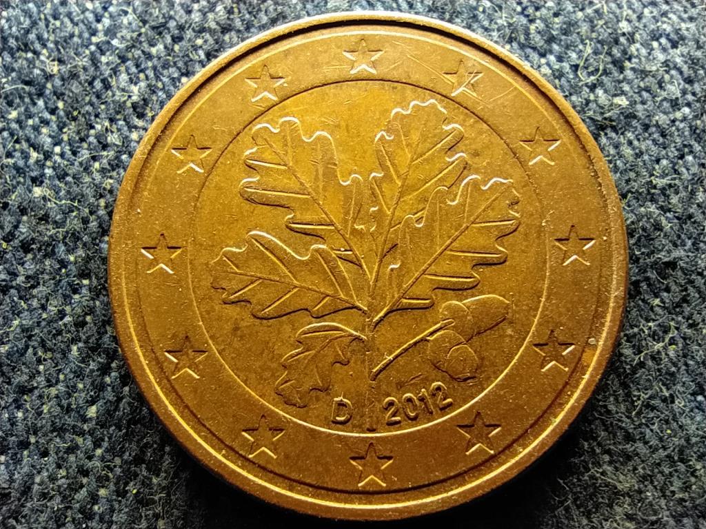 Németország 5 euro cent 2012 D 