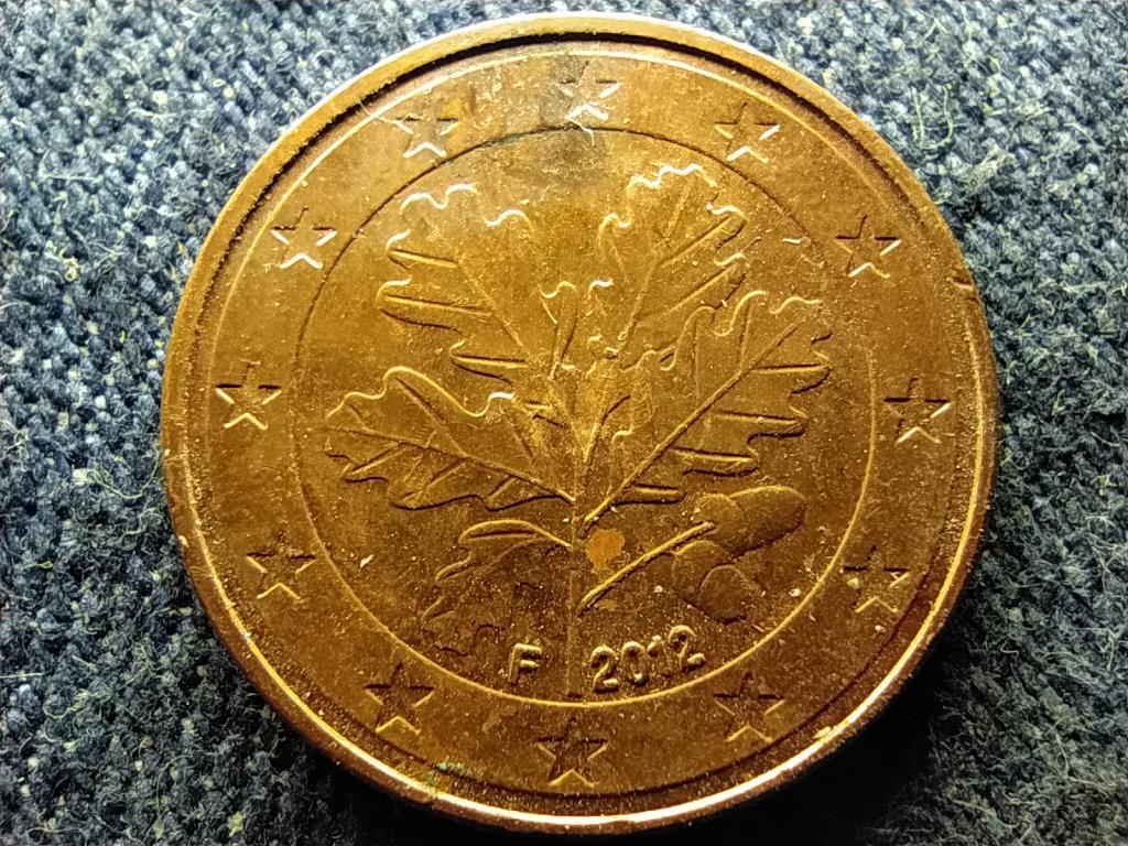 Németország 5 euro cent 2012 F 