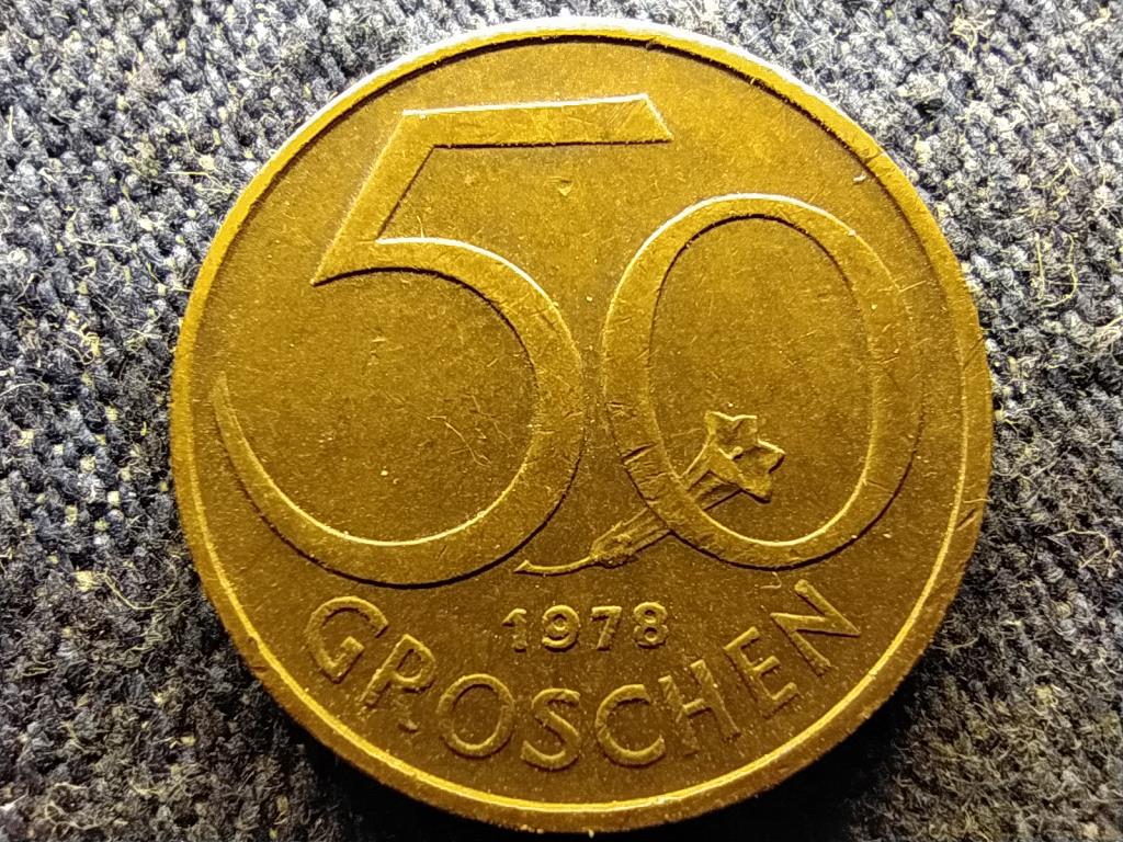 Ausztria 50 Groschen 1978 