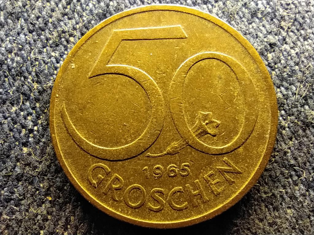 Ausztria 50 Groschen 1965 