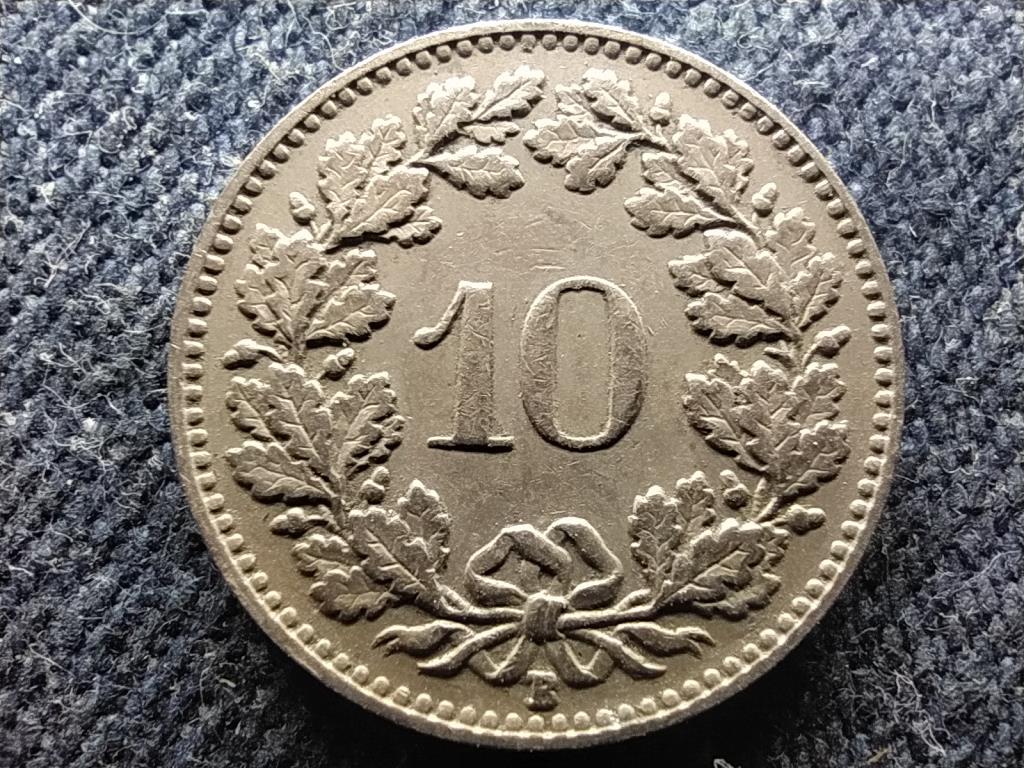 Svájc 10 Rappen 1951 B 