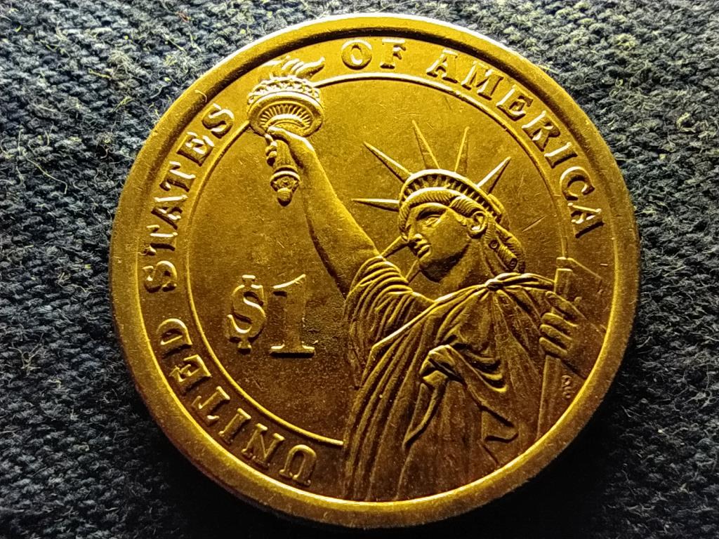 USA Elnöki dollár érme sorozat Andrew Jackson 1 Dollár 2008 D oxidfolt