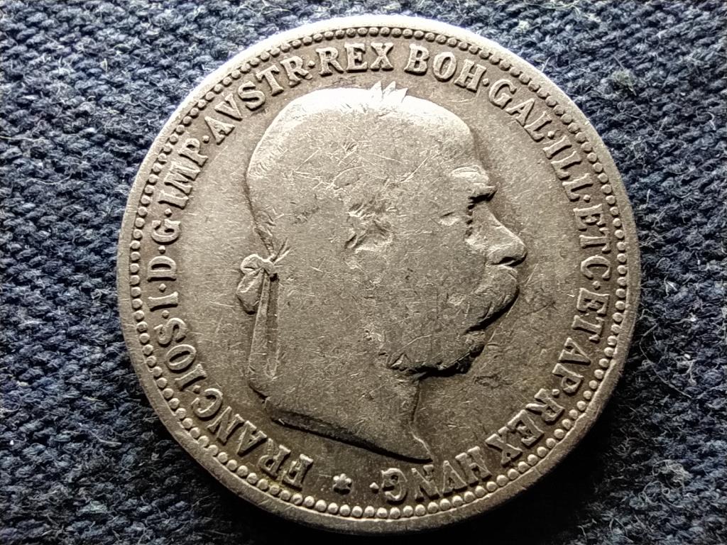 Ausztria Ferenc József Osztrák-Magyar .835 ezüst 1 Korona 1893