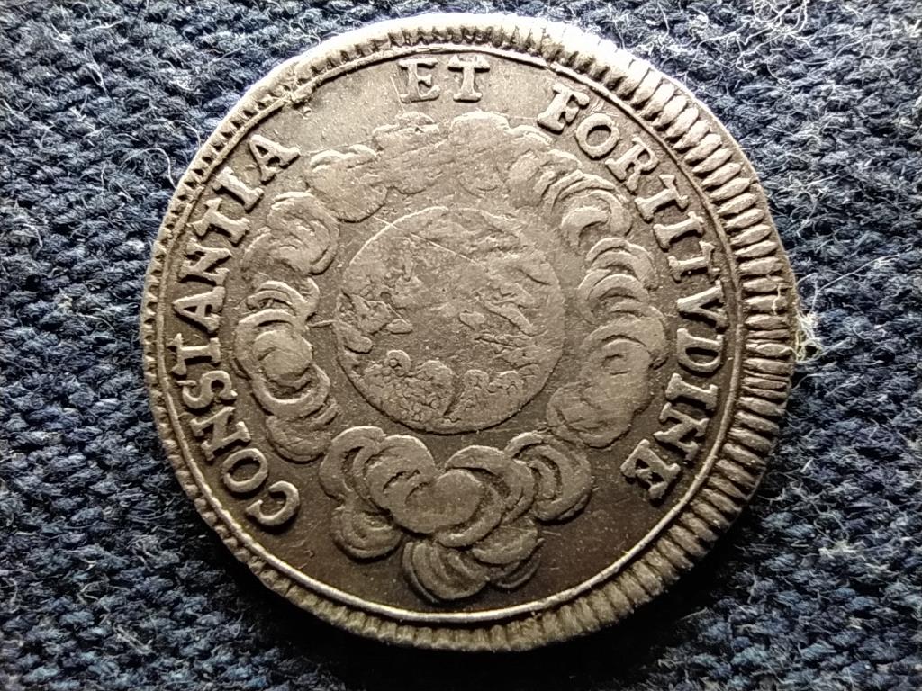 III. Károly ezüst koronázási zseton 1711 19,17 mm 2,12g