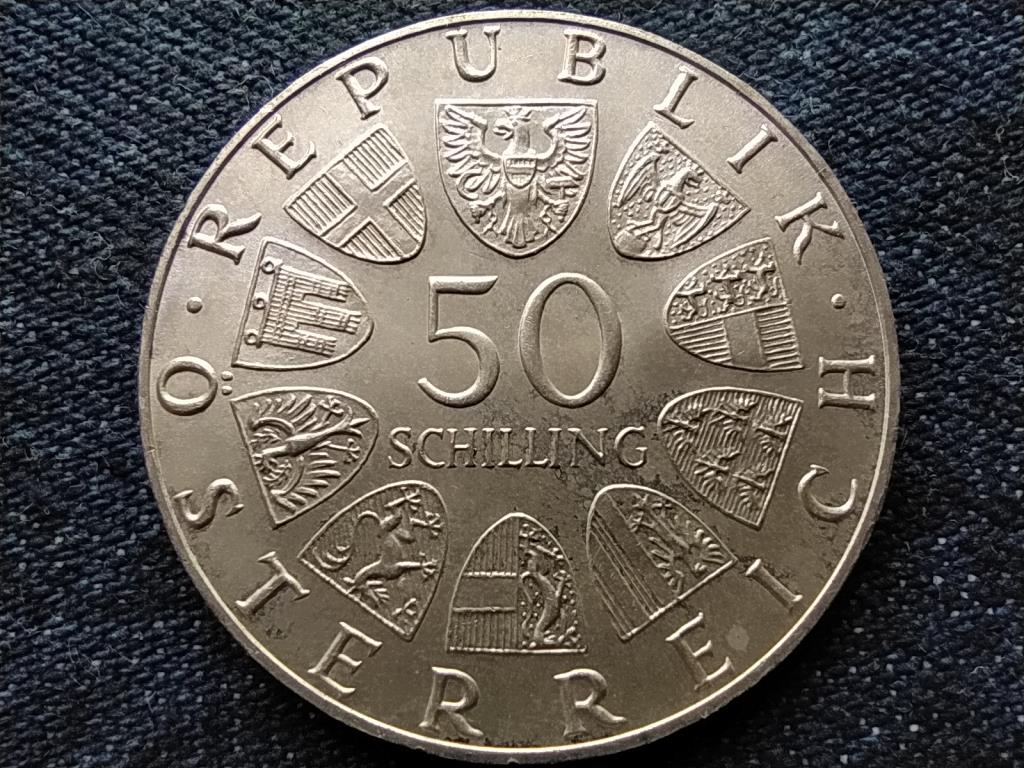 Ausztria Franz Schubert .640 ezüst 50 Schilling 1978