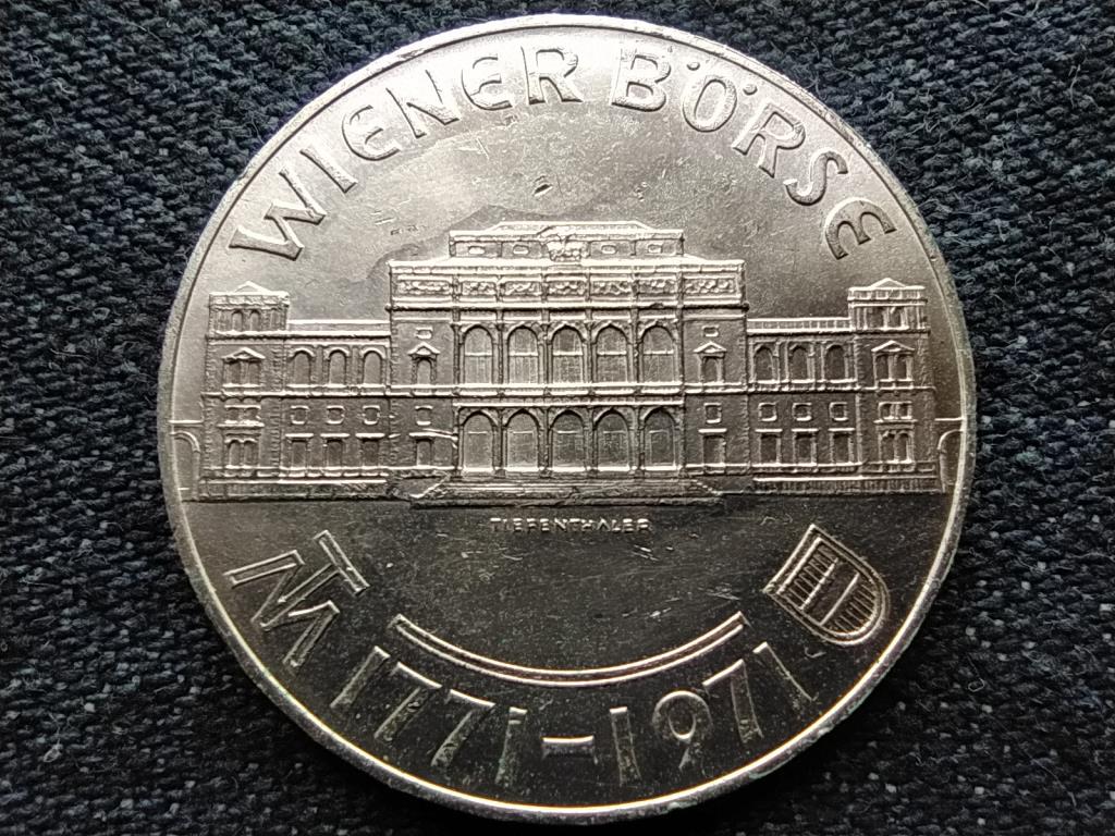 Ausztria Wiener Börse .800 ezüst 25 Schilling 1971