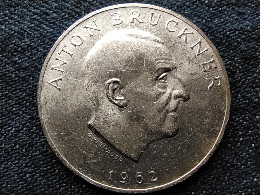 Ausztria Anton Bruckner .800 ezüst 25 Schilling 1962