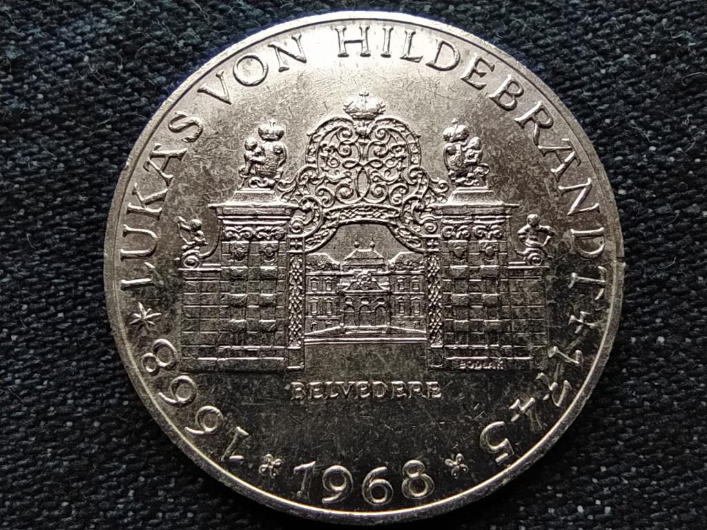 Ausztria 300 éve született Hildebrandt .800 ezüst 25 Schilling 1968