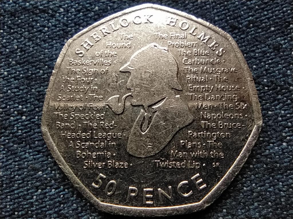 Anglia Sherlock Holmes 50 Penny 2019
