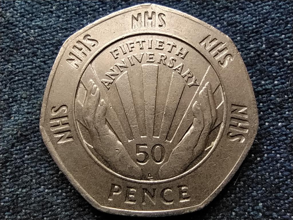 Anglia Nemzeti egészségszolgáltatás 50 Penny 1998