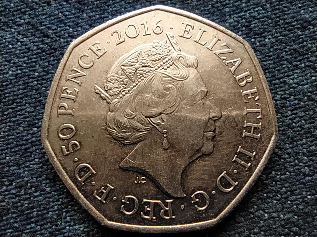 Anglia Tüskés néni 50 Penny 2016
