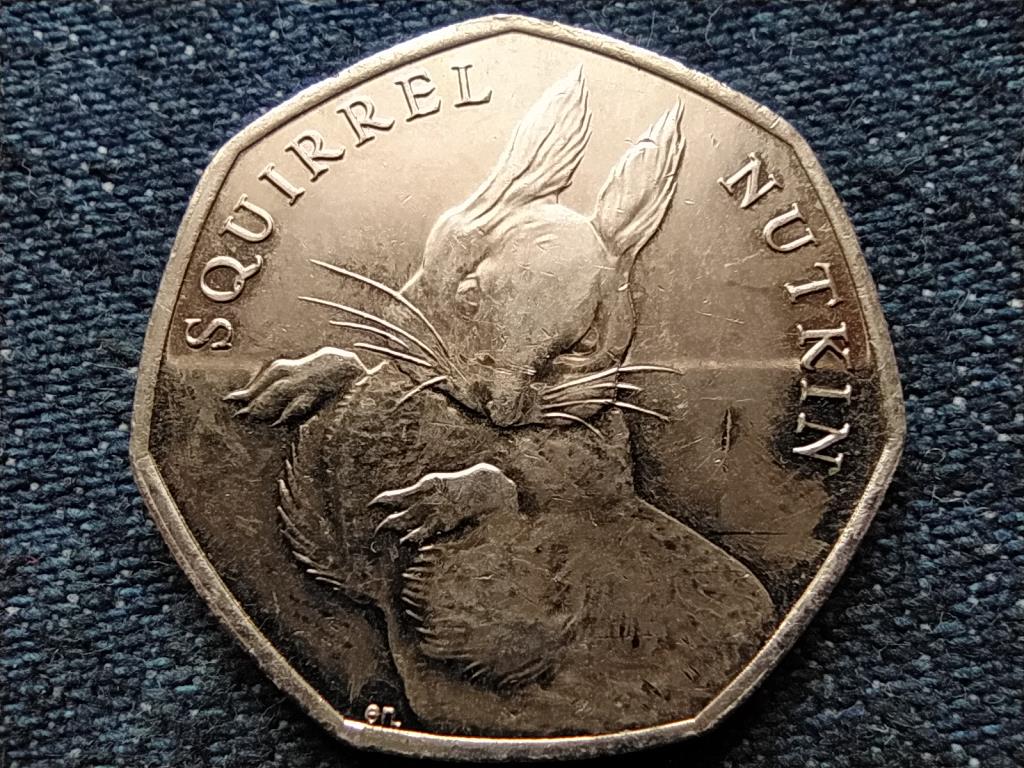 Anglia Bikkmakk mókus 50 Penny 2016