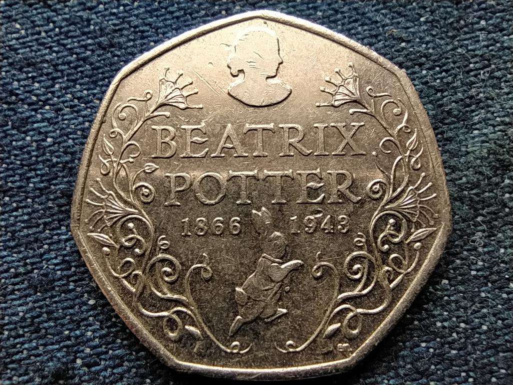Anglia Beatrix Potter 1866 1948 50 Penny 2016
