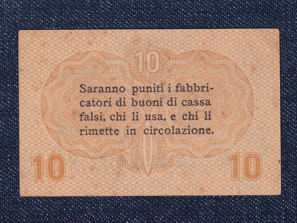Olaszország 10 Centesimi bankjegy 1918