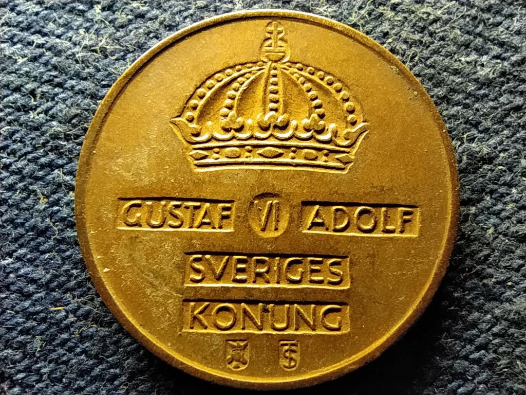 Svédország VI. Gusztáv Adolf (1950-1973) 2 Öre 1960 TS