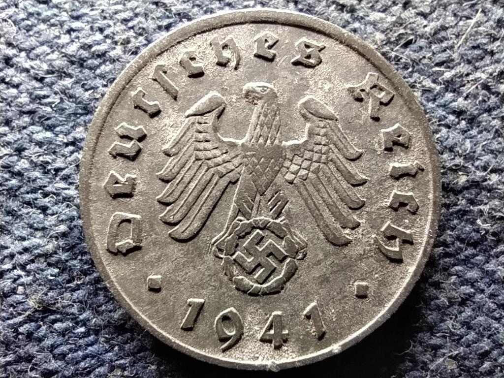 Németország Horogkeresztes 1 birodalmi pfennig 1941 A