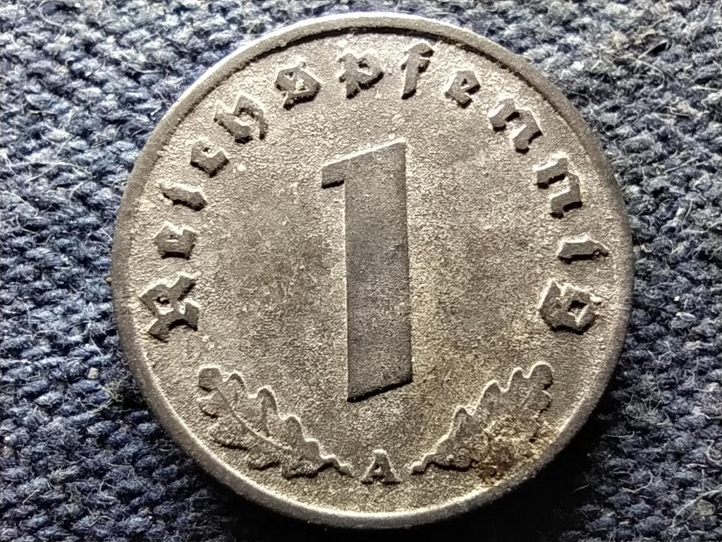 Németország Horogkeresztes 1 birodalmi pfennig 1942 A