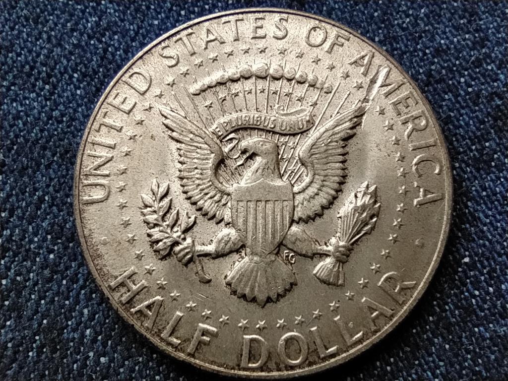 USA Kennedy half dollar .400 ezüst 1/2 Dollár 1969 D