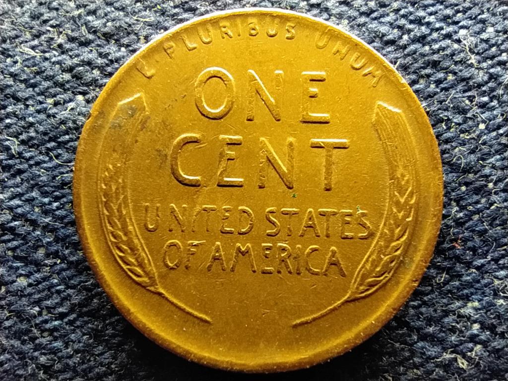 USA Lincoln Búza 1 Cent 1944