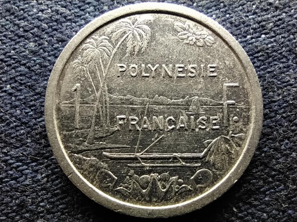Francia Polinézia 1 frank 1984