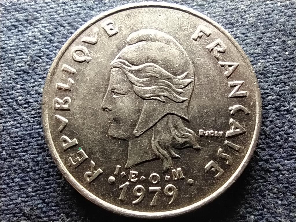 Francia Polinézia 20 frank 1979