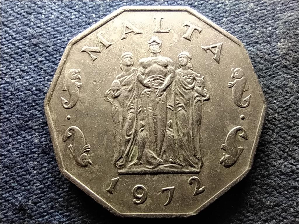 Málta 50 cent 1972