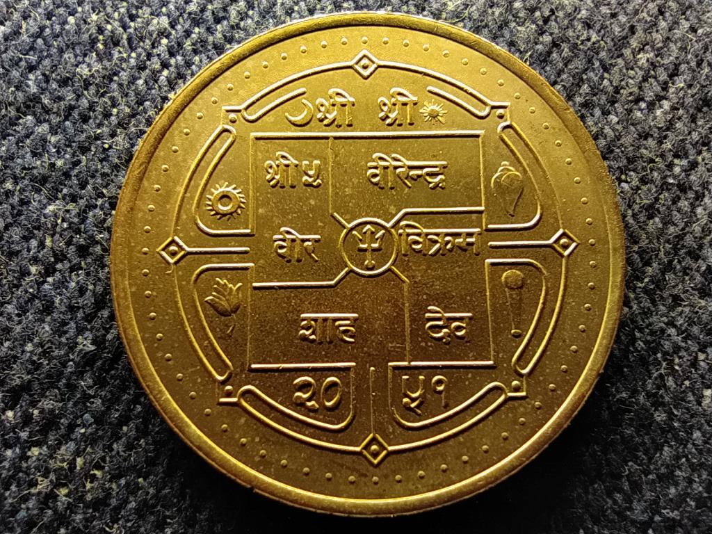 Nepál 1 Rúpia 2000