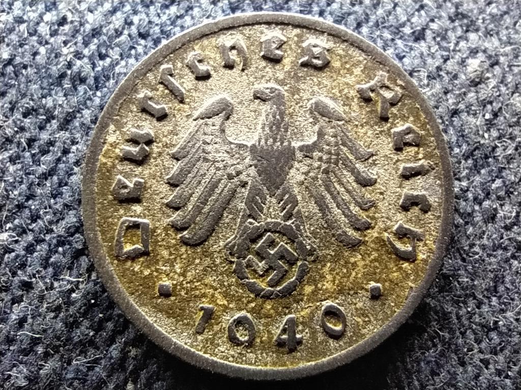 Németország Horogkeresztes 1 birodalmi pfennig 1940 A