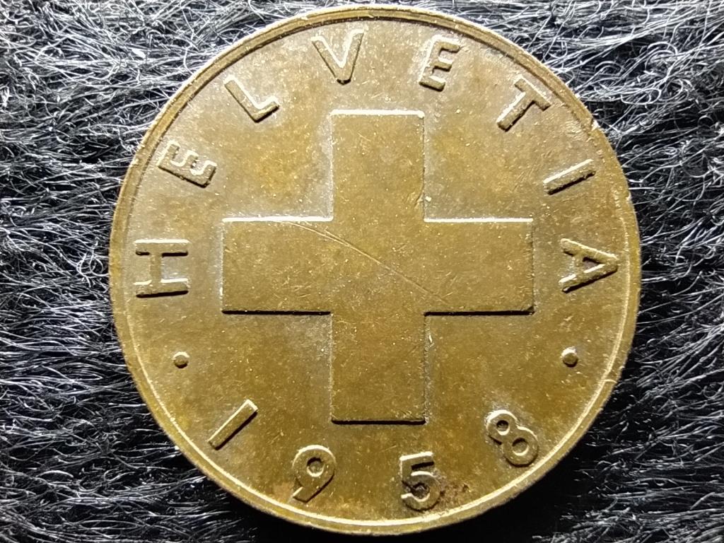 Svájc 1 Rappen 1953 B