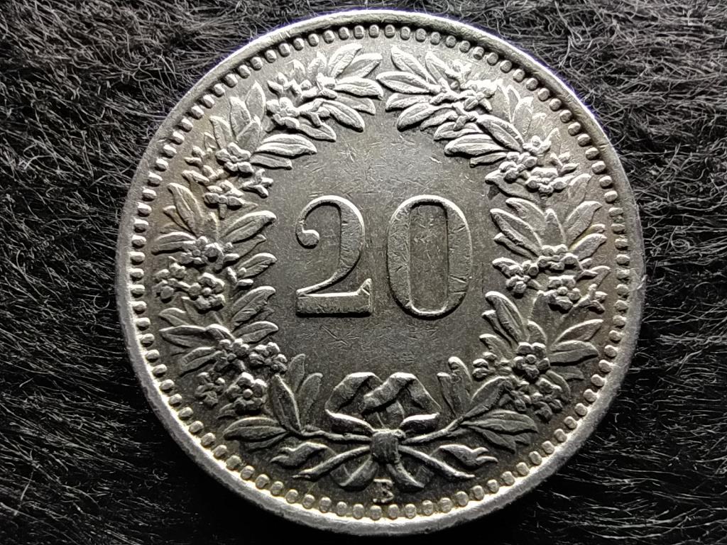 Svájc 20 Rappen 1955 B