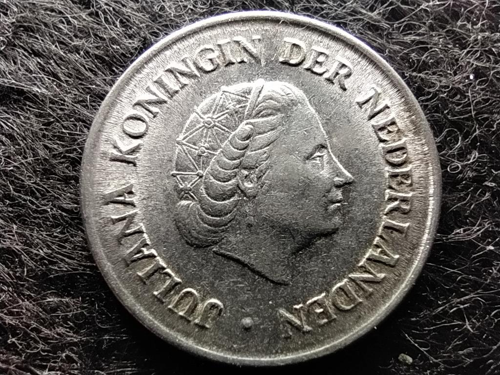 Hollandia I. Julianna (1948-1980) 25 Cent 1964