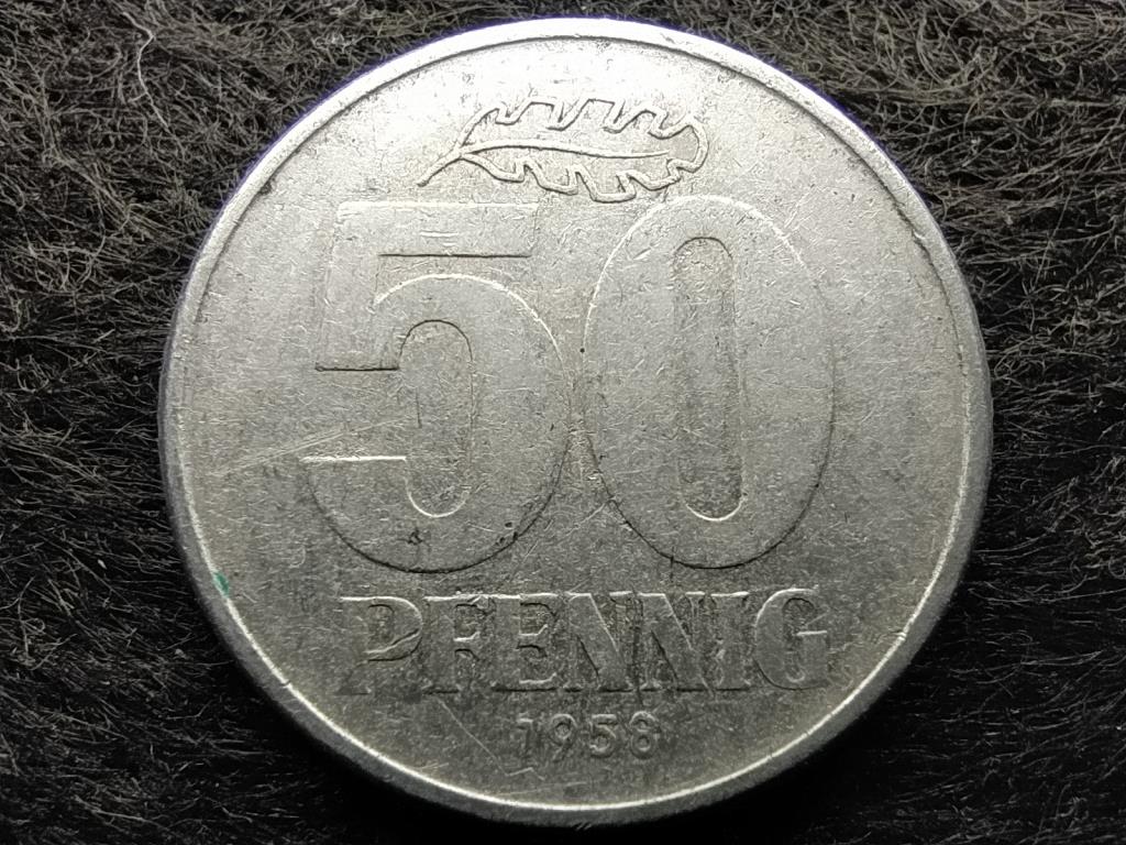 Németország NDK (1949-1990) 50 Pfennig 1958 A