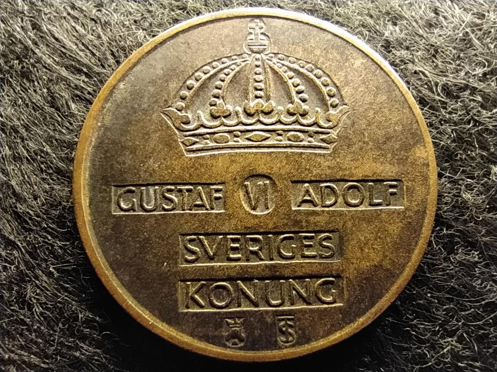Svédország VI. Gusztáv Adolf (1950-1973) 5 Öre 1960 TS