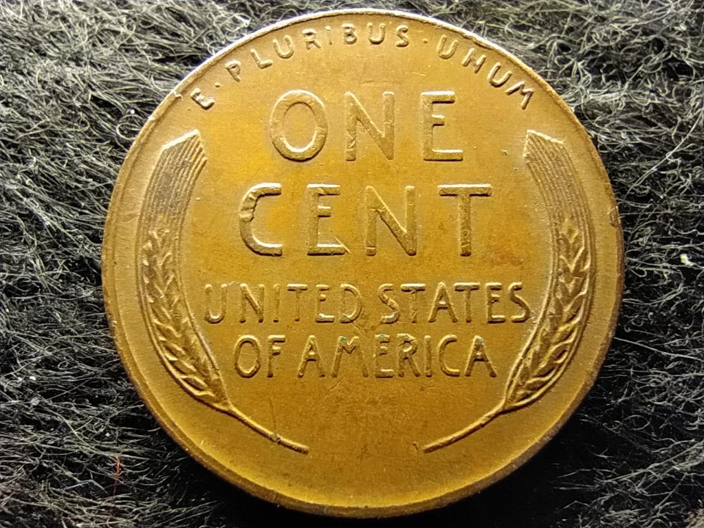 USA Lincoln Búza 1 Cent 1953