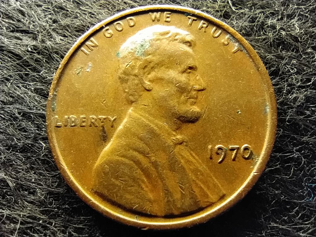 USA Lincoln Emlékmű 1 Cent 1970