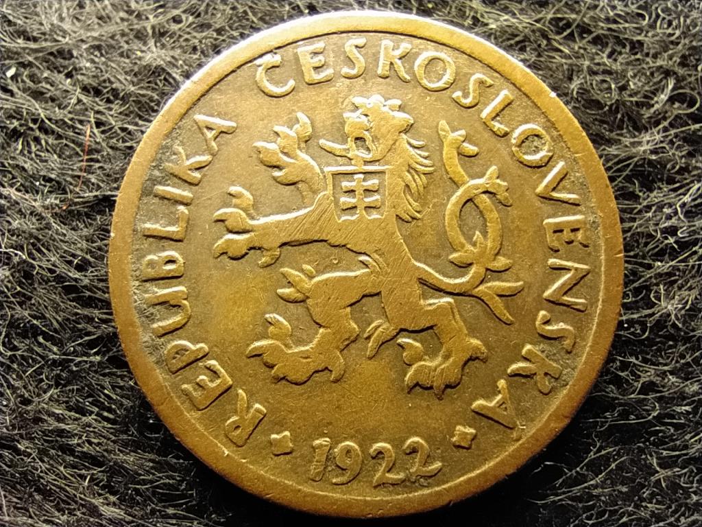 Csehszlovákia Első Köztársaság (1918-1938) 10 Heller 1922