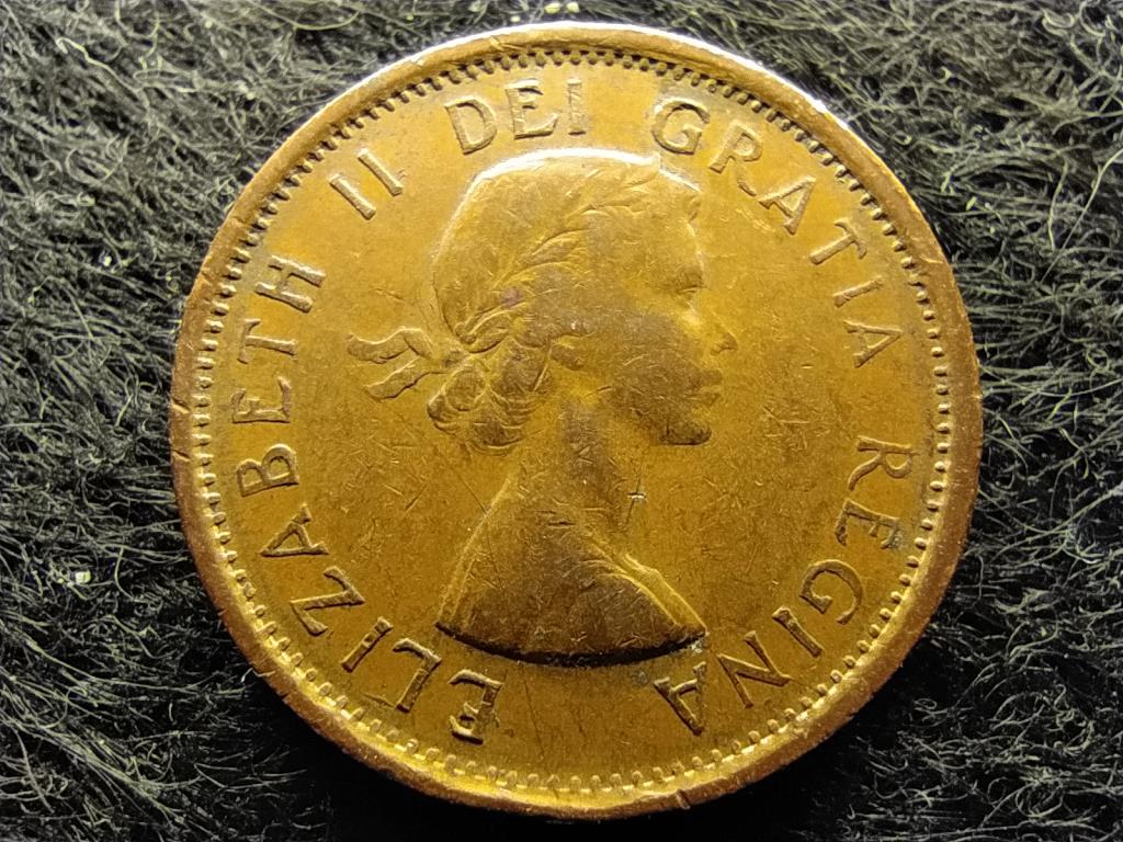 Kanada II. Erzsébet 1 Cent 1955