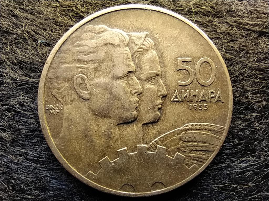 Jugoszlávia 50 Dínár 1955