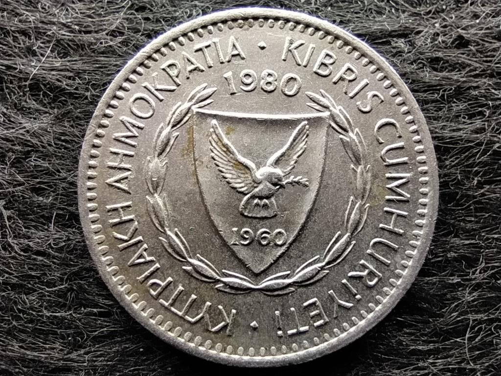 Ciprus Köztársaság (1960-0) 25 Mil 1980