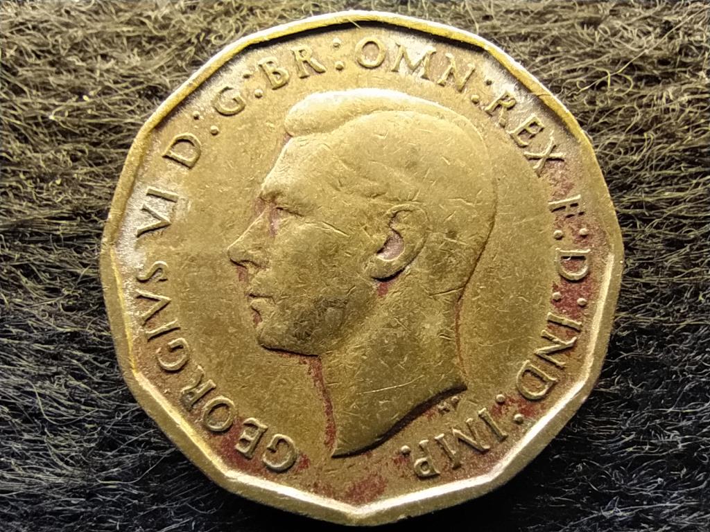 Anglia VI. György (1936-1952) 3 Pence 1943