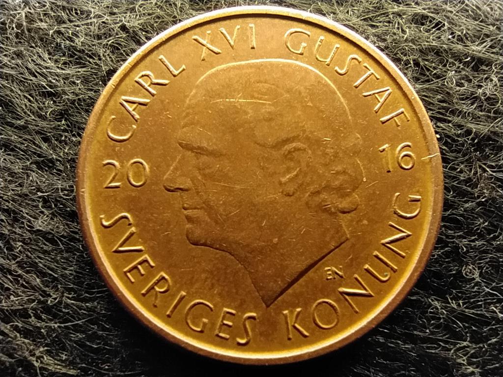 Svédország XVI. Károly Gusztáv (1973-) 1 Korona 2016 SI