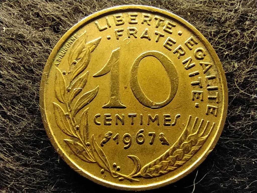 Franciaország 10 Centimes 1967
